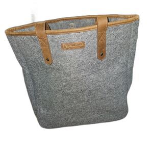 TIMBUK2 Grey Manhattan Felt Tote Bag